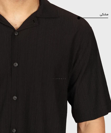 پیراهن لش مردانه یقه انگلیسی و کنفی 4033