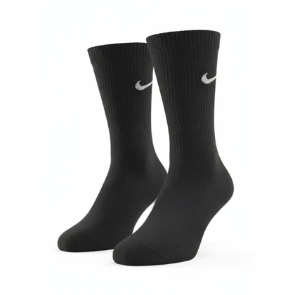 جوراب ساق بلند مشکی طرح نایک