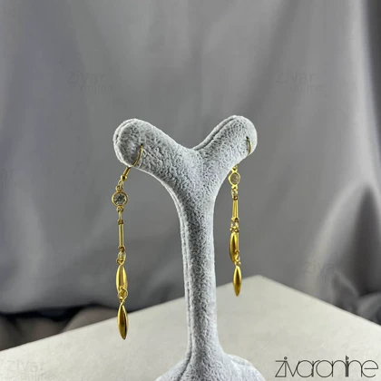 گوشواره زنانه طرح گندم 20405