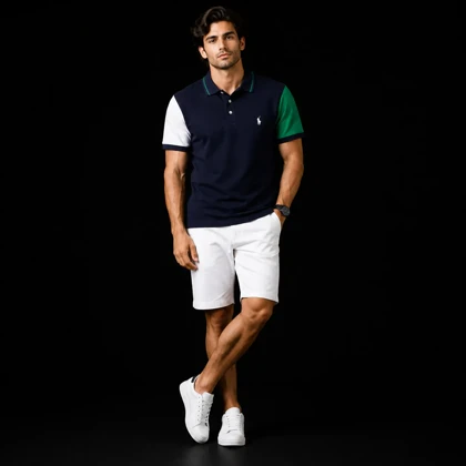 پولوشرت کلاسیک کاستوم مردانه