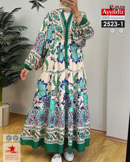 پیراهن مجلسی ترند زنانه سایز بزرگ کد 2523