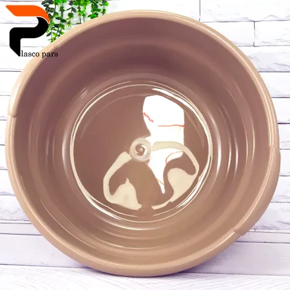 لگن گرد ترمه 4 گلد