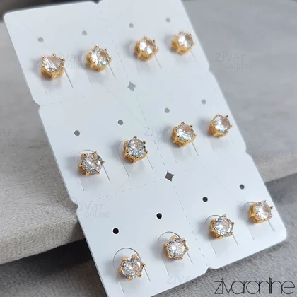 گوشواره مدل گل گوش برند سی ام 20122