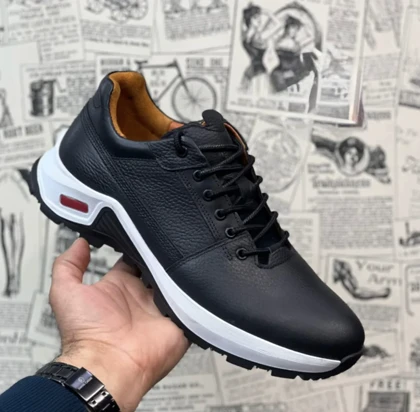 کفش چرم کلارک بندی هورش کت