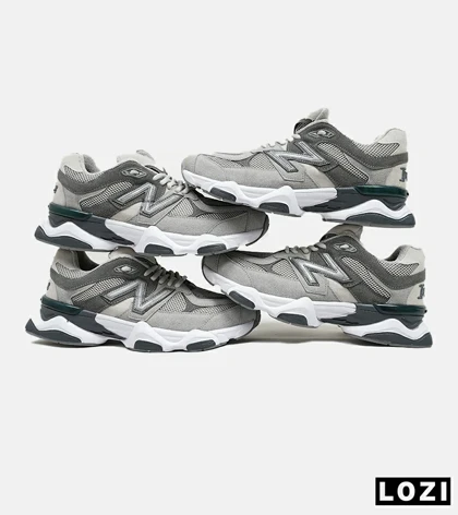 کفش کتانی بزرگ پا طوسی خاکستری NEW BALANCE 9060