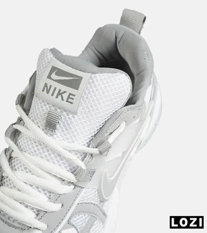 کفش کتانی مردانه و زنانه سفید طوسی Nike Cushlon V2K مدل 7795