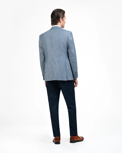 کت تک مردانه چهارخانه کد 400/77