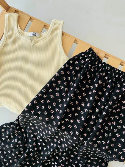 دامن گل‌گلی - کد 983