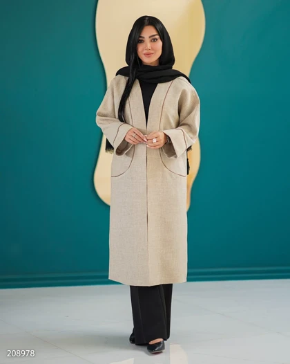 مانتو زنانه مدل بردین کد 2089
