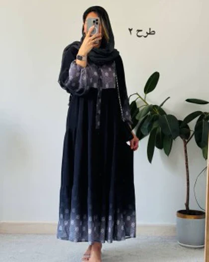 پیراهن نخی وارداتی آذین