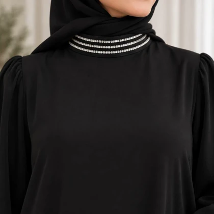 عبا ژاکلین آرینا مشکی
