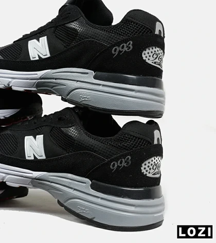 کفش کتانی بزرگ پا مشکی NEW BALANCE 993