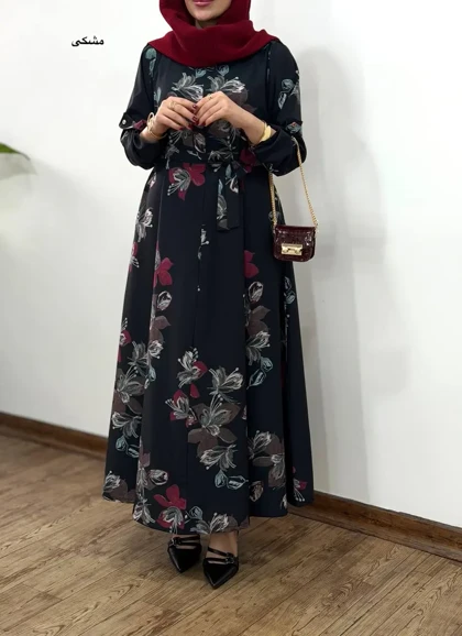 پیراهن بلند سوپر کلوش آیسو شادیا