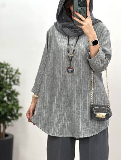 مانتو لینن دیپلمات شفق(ایراد دار)