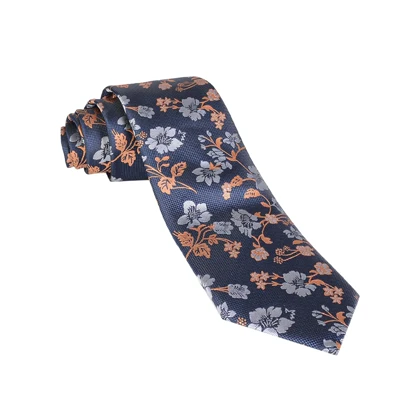 ست کراوات و پوشت لاکچری طرح گل