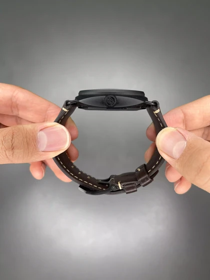 ساعت مچی پنرای رادومیر بند چرمی قهوه ای Panerai Radiomir