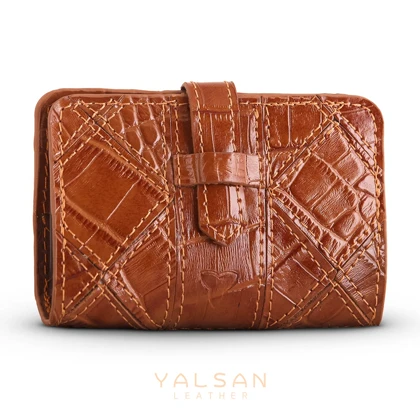 ست هدیه زنانه چرم یلسان مدل ساینا کد RDS-CHN-056-GC