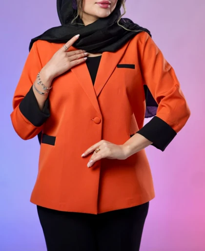 کت شلوار مجلسی رنگ متضاد