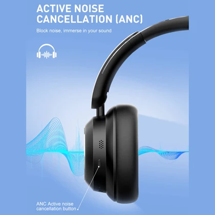 هدفون بلوتوثی الدنیو LDNIO مدل H01 با حذف نویز ANC