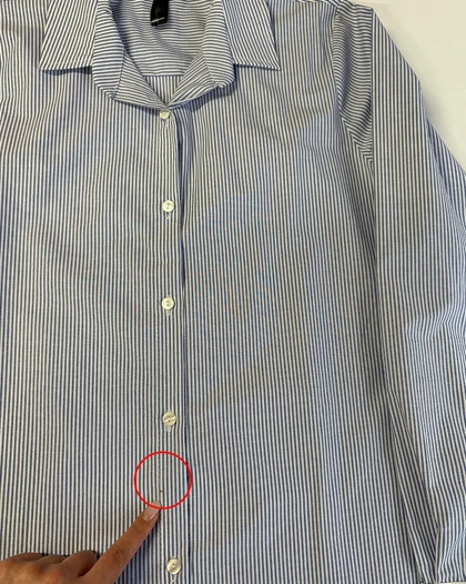 شومیز way (راه راه آبی ) (اوتلت) 1