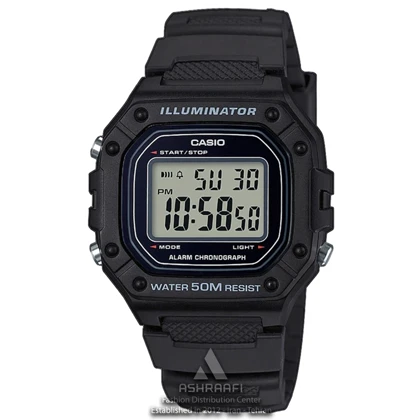 ساعت کاسیو دیجیتالی Casio W-218H-1A