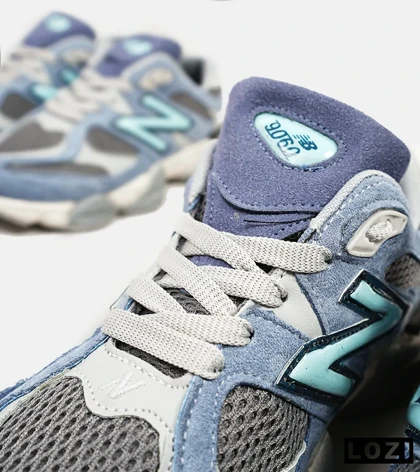 کفش کتانی مردانه آبی خاکستری NEW BALANCE 9060