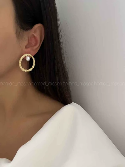 گوشواره فول مروارید