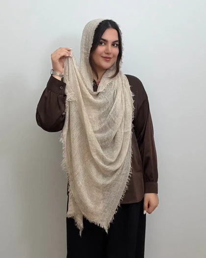 شال تمام نخ وارداتی مدل مهوش