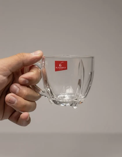 لیوان چای دسته دار 6 عددی