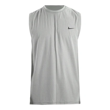 رکابی ورزشی مردانه نایک مدل VHD-Dri Fit-4K0988 طوسی روشن