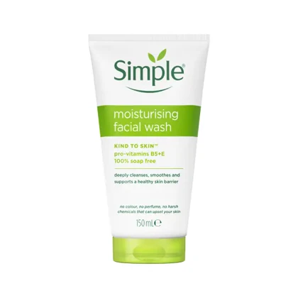 ژل شستشو و طراوت‌بخش صورت سیمپل Simple Cleansing & Revitalising Facial Wash