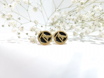 گوشواره استیل LV