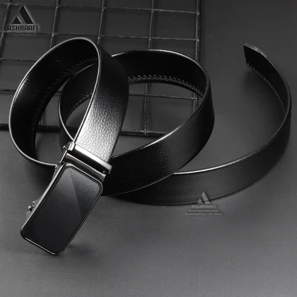 کمربند مردانه Leather Ratchet Belt BL179