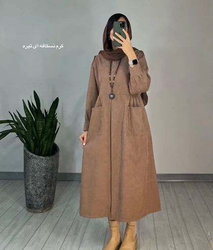 پیراهن مانتویی گیتا