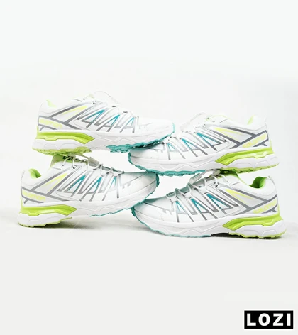 کفش کتانی سفید سبز سالومون Salomon X ULTRA