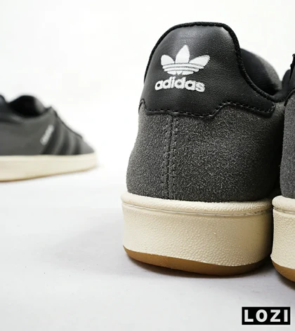 کفش کتانی مردانه طوسی مشکی ADIDAS Campus