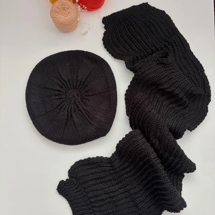 کلاه و شالگردن فرانسوی جدید کپی