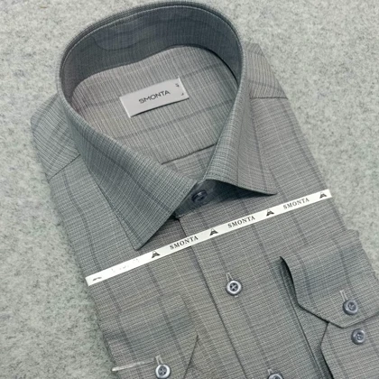 پیراهن راه راه استین بلند مردانه _ قواره کلاسیک _استایل رسمی