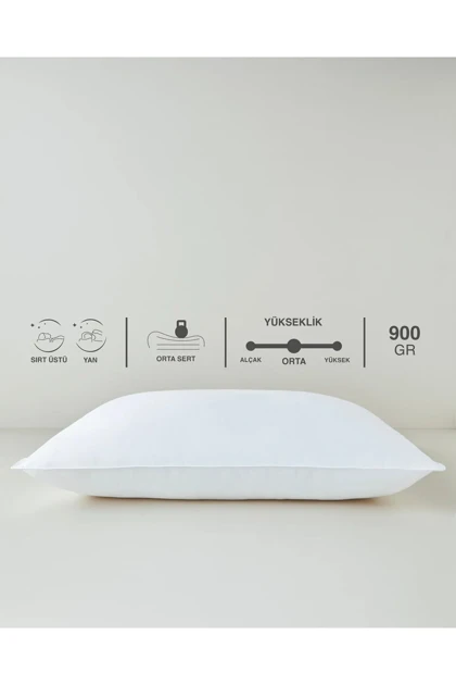 بالش میکروژل English Home مدل Premium 50 × 70 سانتی‌متر - سفید