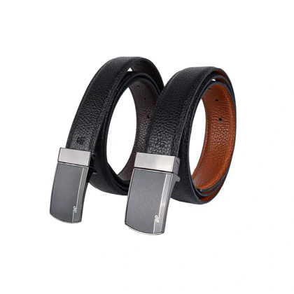 کمربند چرم دو رو مردانه 3500DFGP-2