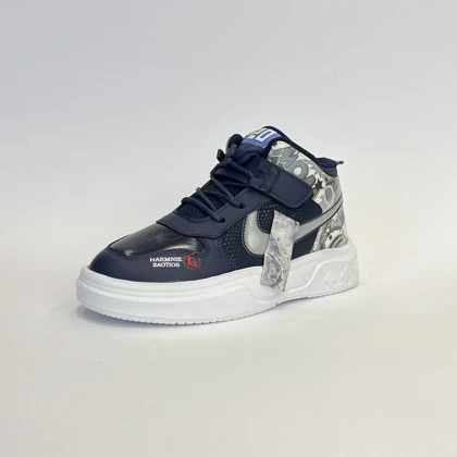 کفش بچگانه نایک جردن ساق‌دار آبی کد M22