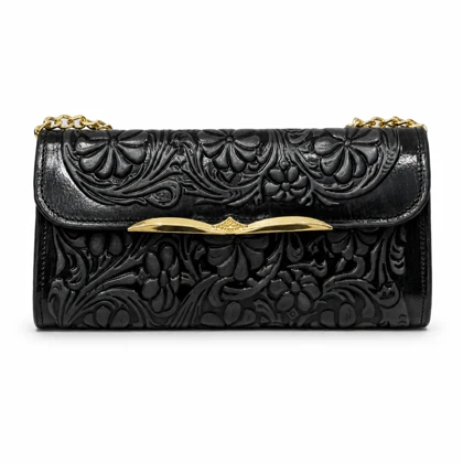 کیف چرم طبیعی زنانه مدل نگار کد 207096