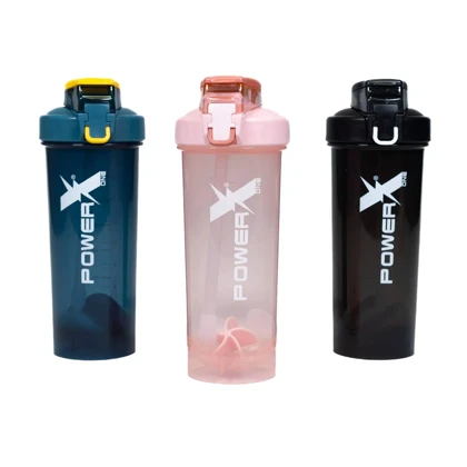 قمقمه نی دار ورزشی پاورایکس (800 میلی لیتر) کد 8646