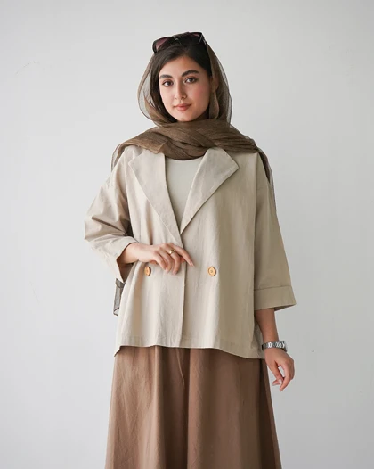 کت لینن ژالین | هیبا