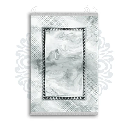 *جدید* فرشینه از جنس پارچه شانل مخمل ترک طرح فانتزی برند دفه کد 1752