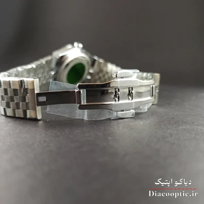 ساعت مچی مردانه برند رولکس مدل DO1110 استیل آرام گرد