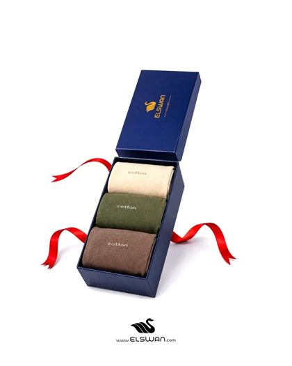 پک جوراب ساق‌دار 3 تایی وودلند کلاسیک woodland classic