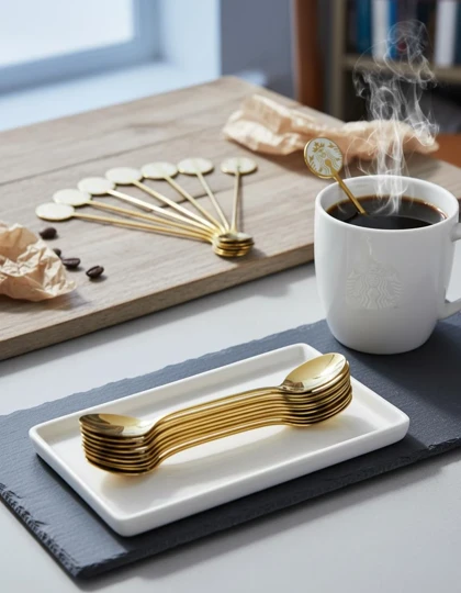 قاشق شربت خوری استارباکس سرگرد / mj84