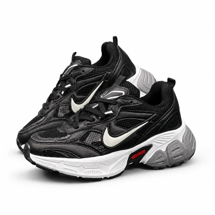 کفش کتانی ست مردانه و زنانه نایکیv5k مشکی سفید (کیفیت درحد مستر) Nike V5k