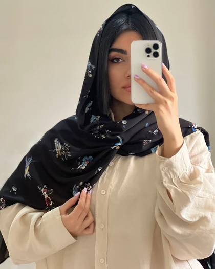 شال کرپ‌حریر